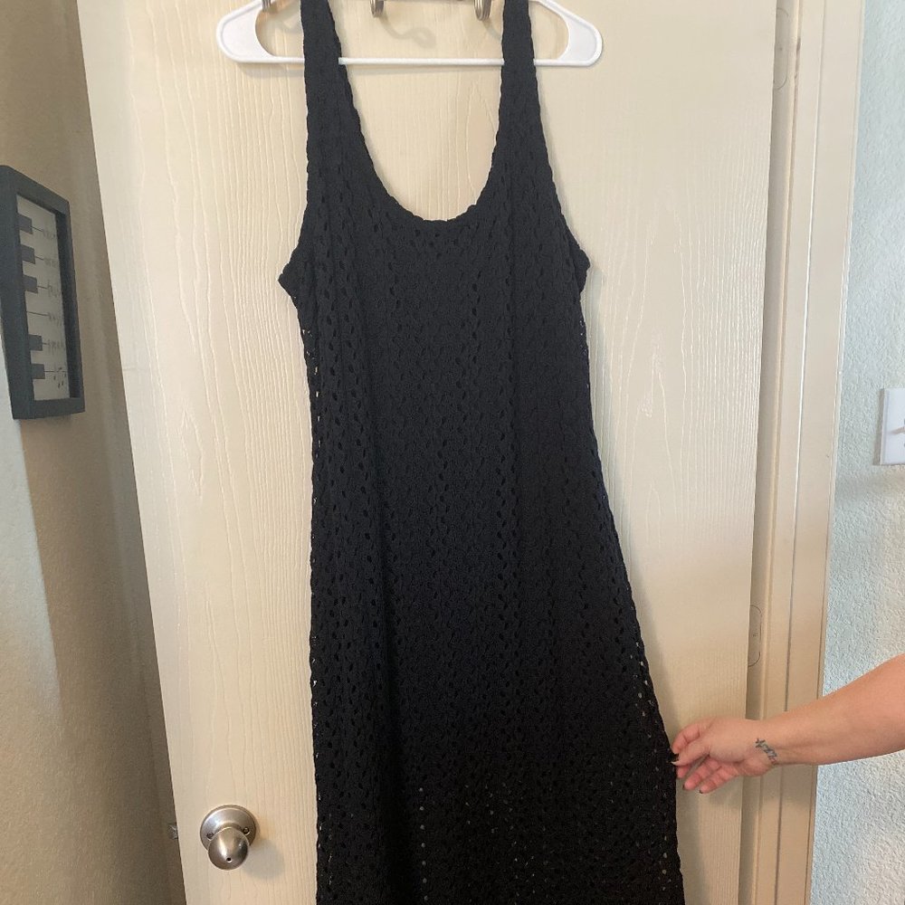 Crochet laced dress